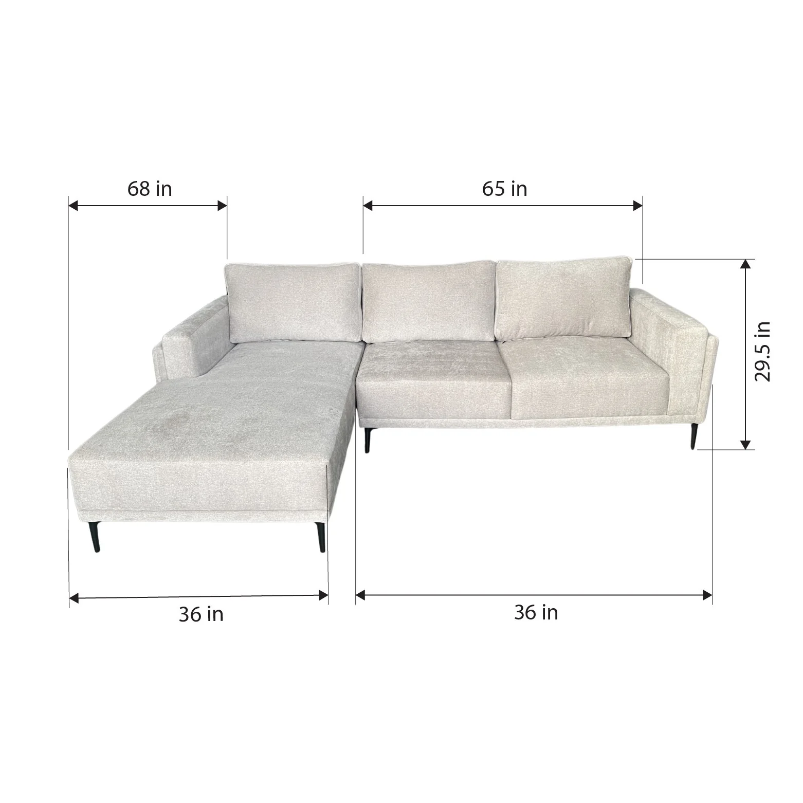Azrael L-Shape Sofa - Image 5