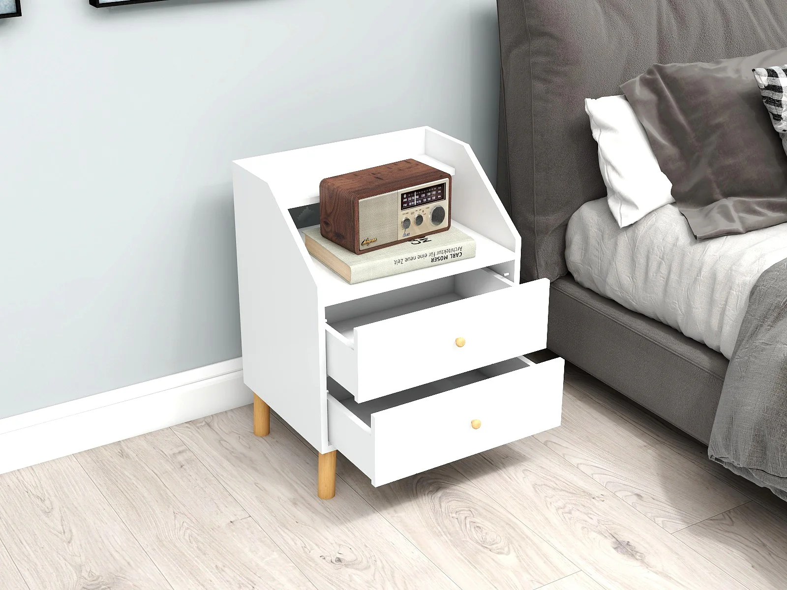 Bailey Bedside Table - Image 7