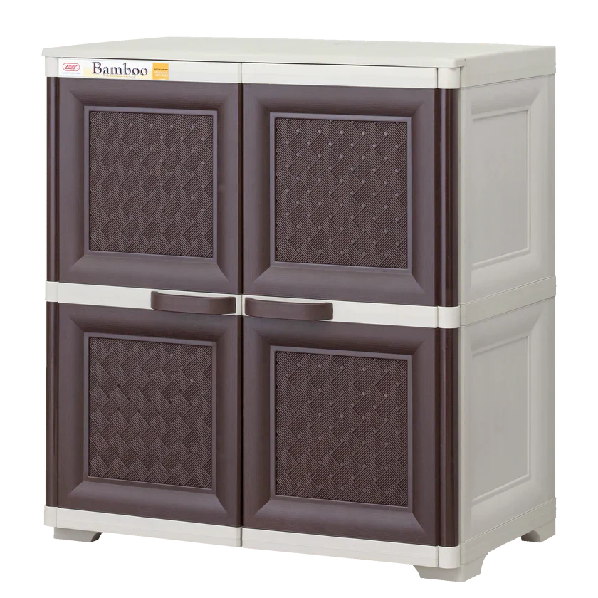 Bamboo Rattan Cabinet