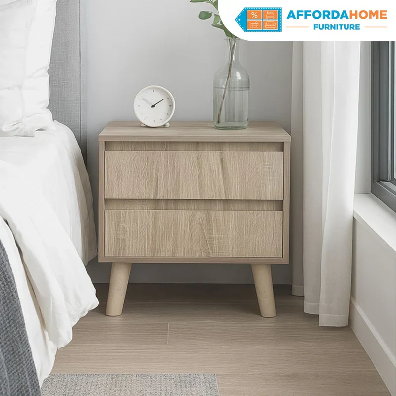 Blowout Sale - Cooper 2-Drawer Side Table