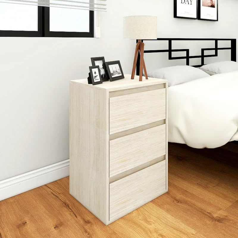 Blowout Sale - Naomi 3-Drawer Side Table