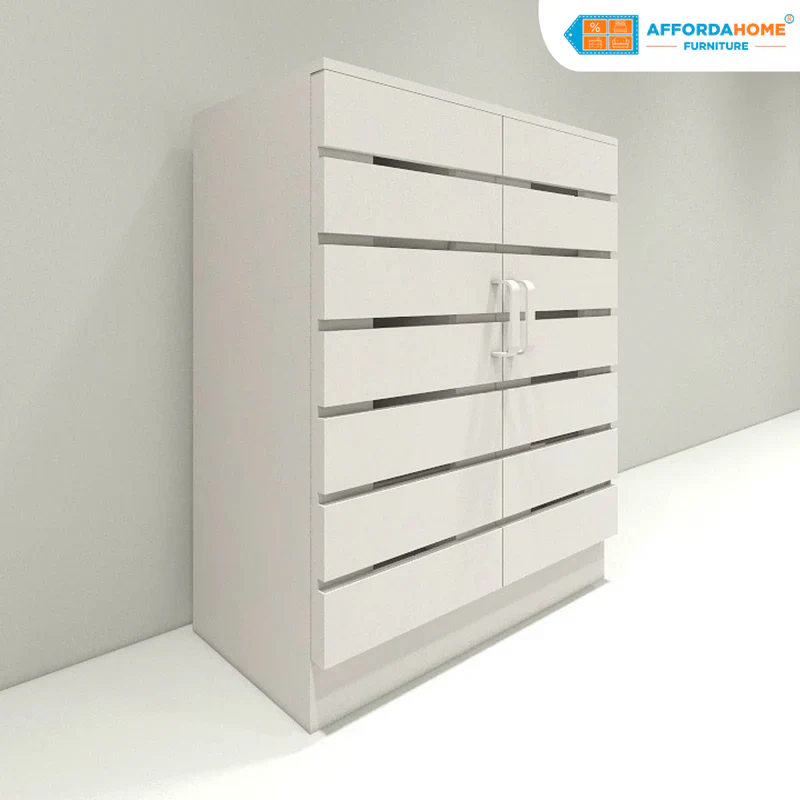 Blowout Sale - Ruth Cabinet 4-Layer; 2-Door - Image 2