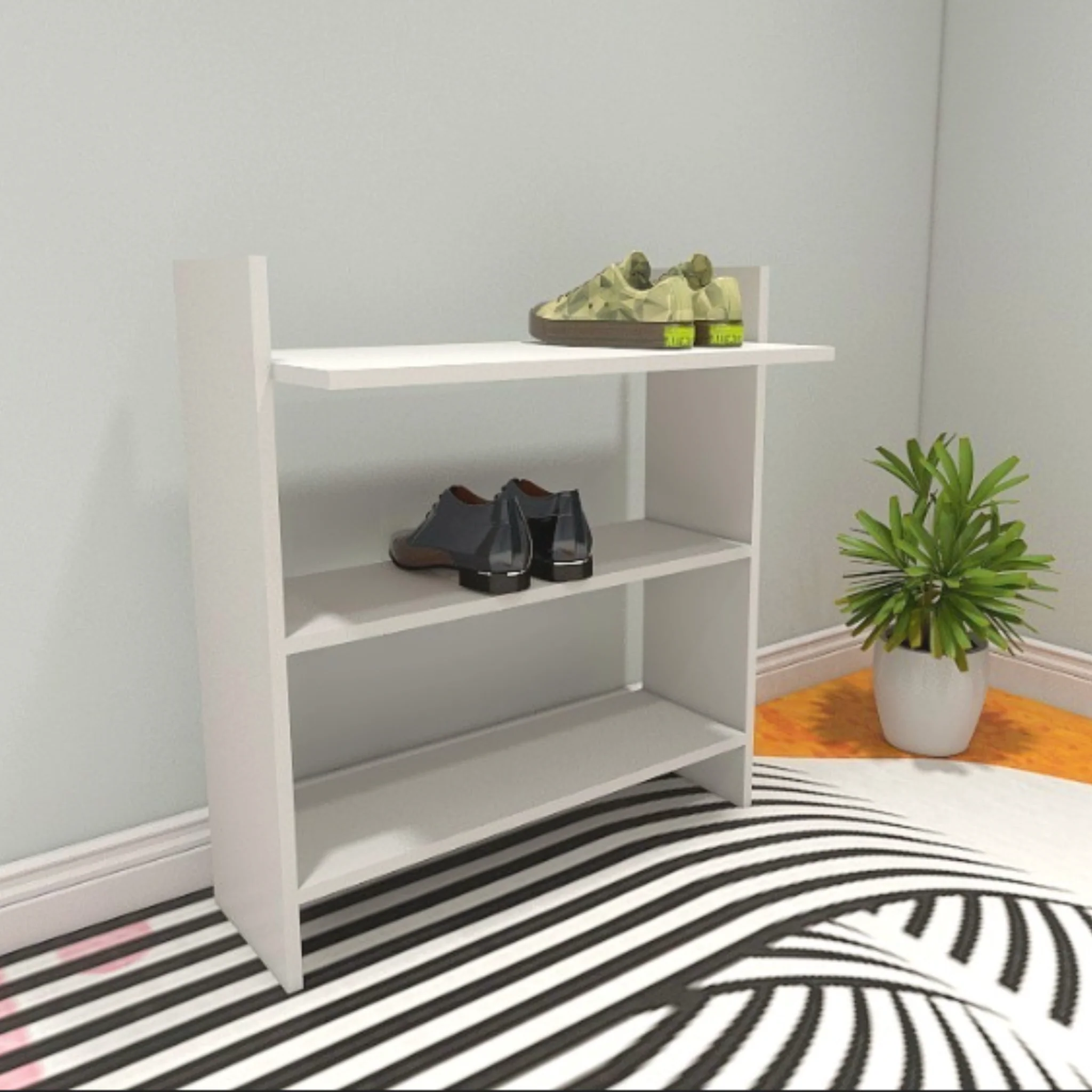 CAPELLI Shoe Rack 3 Layer - Image 5