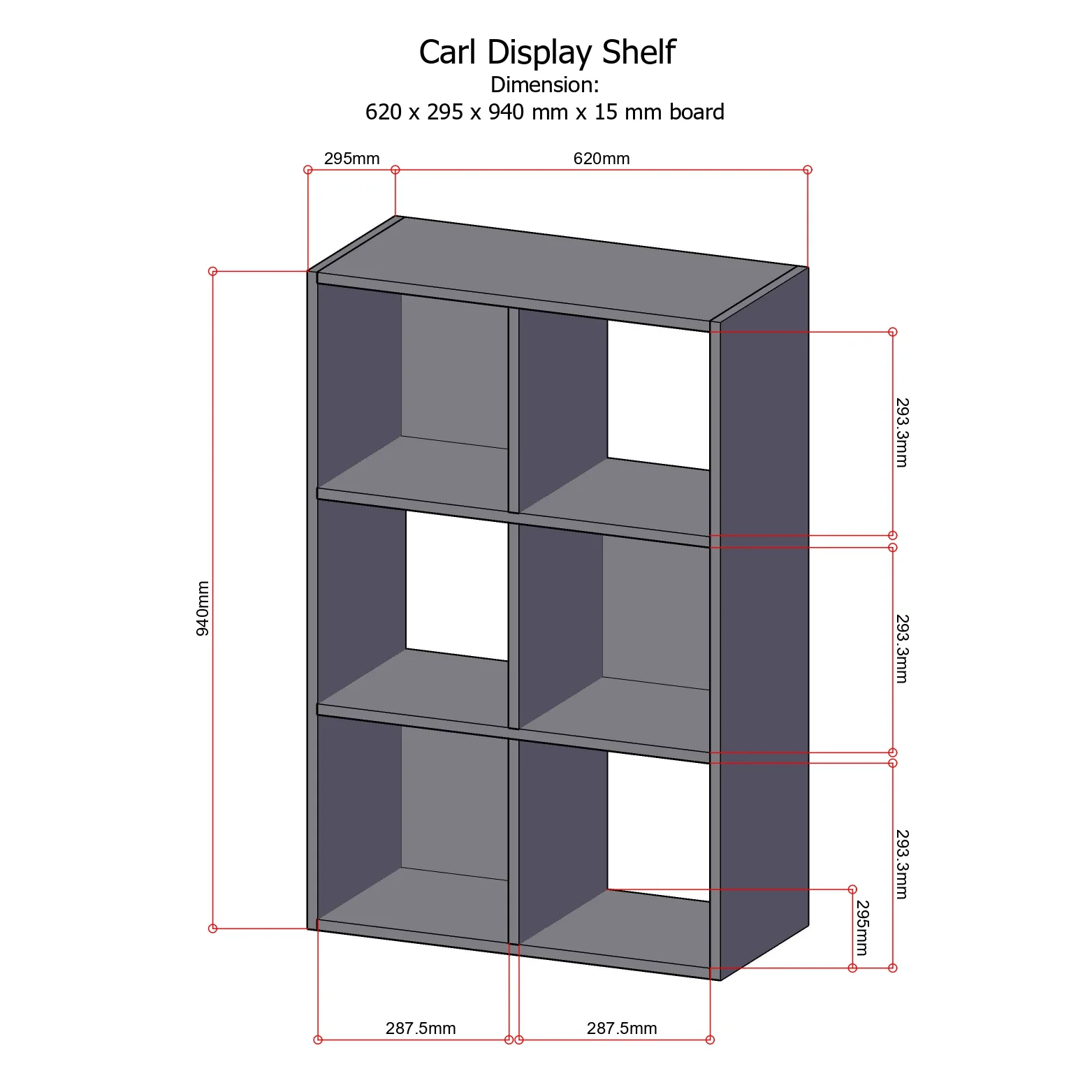CARL Multipurpose Display Shelf - Image 3