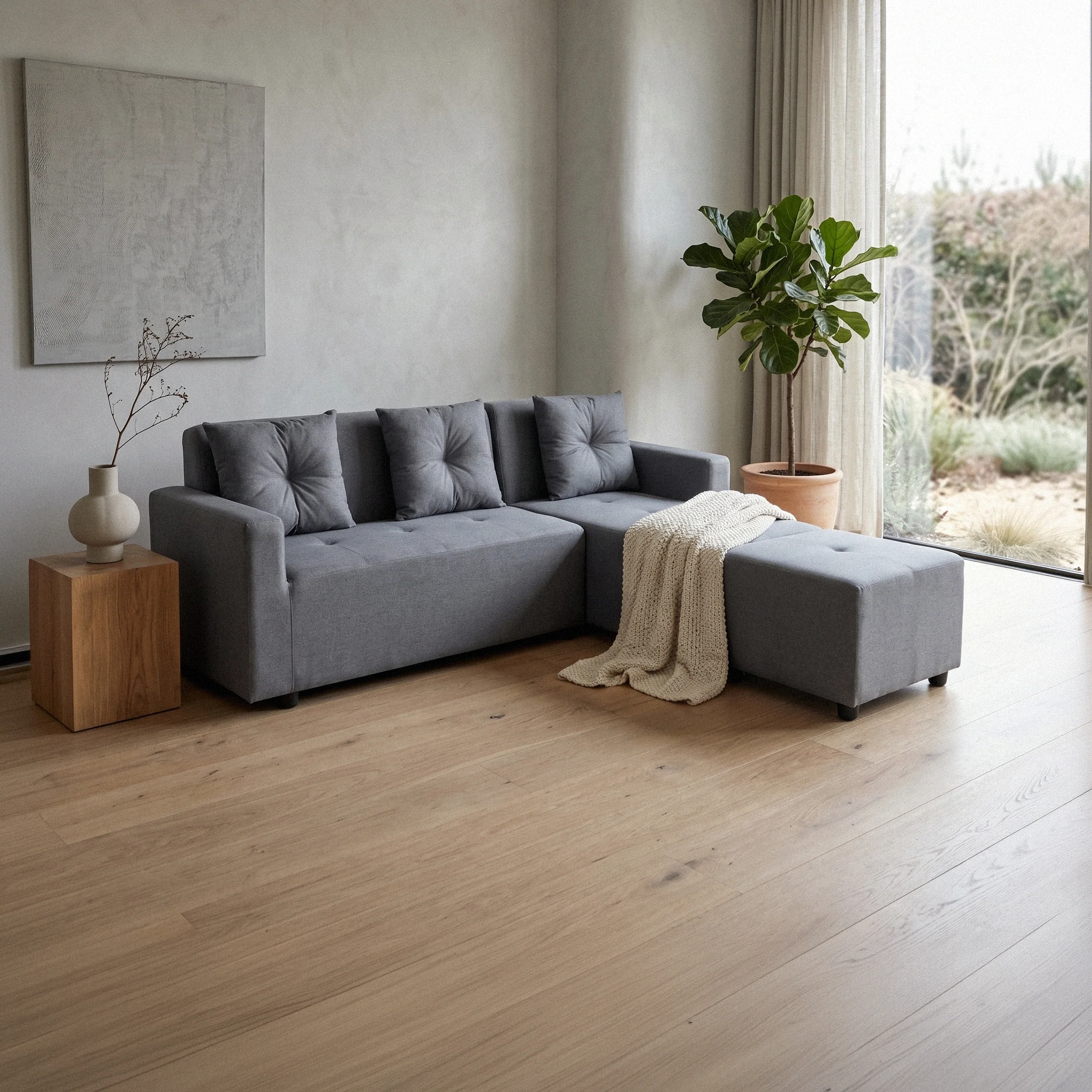 Conner L-Shape Sofa - Image 2