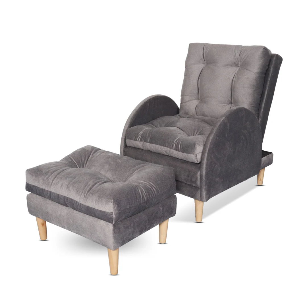 FIONA Reclining Fabric Chair - Image 2