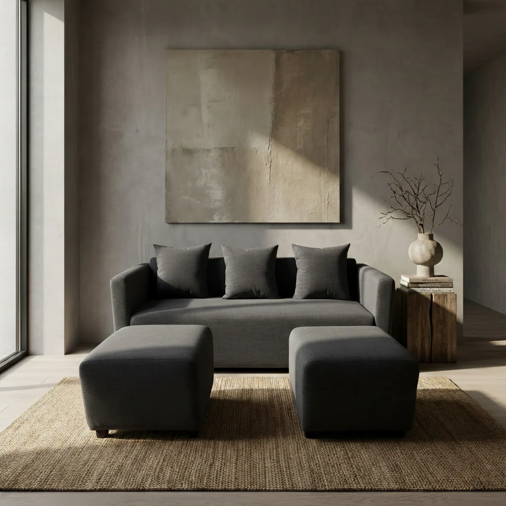 Harvey Reversible Fabric Sofa - Image 2