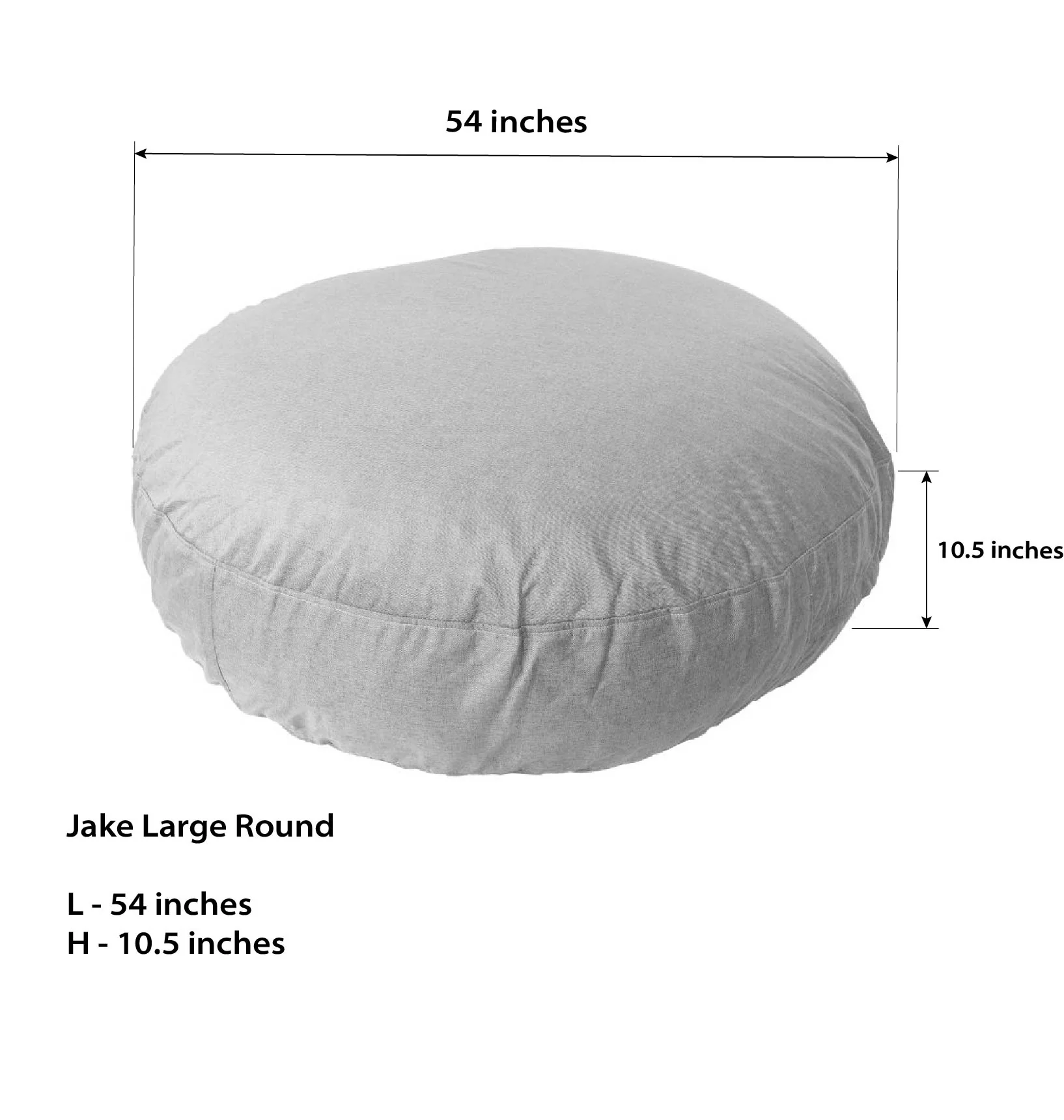 Beanie MNL - Jake Large Round Bean Bag - Image 9