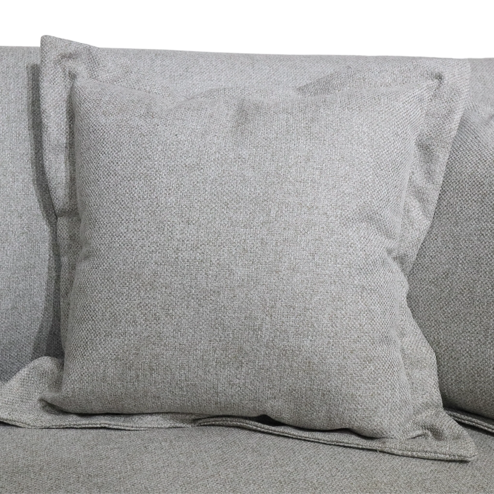 JAMIA 3 Seater with Ottoman Fabric Sofa - Image 5