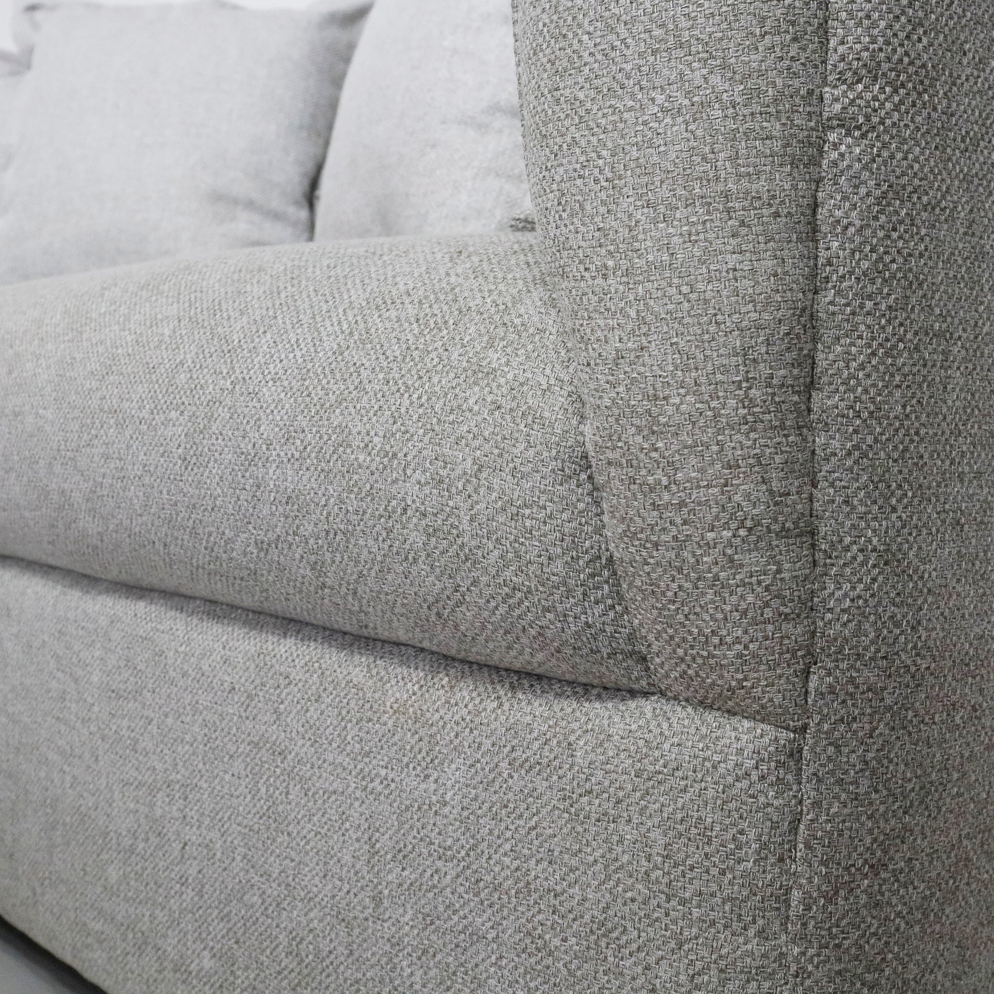 JAMIA 3 Seater with Ottoman Fabric Sofa - Image 6