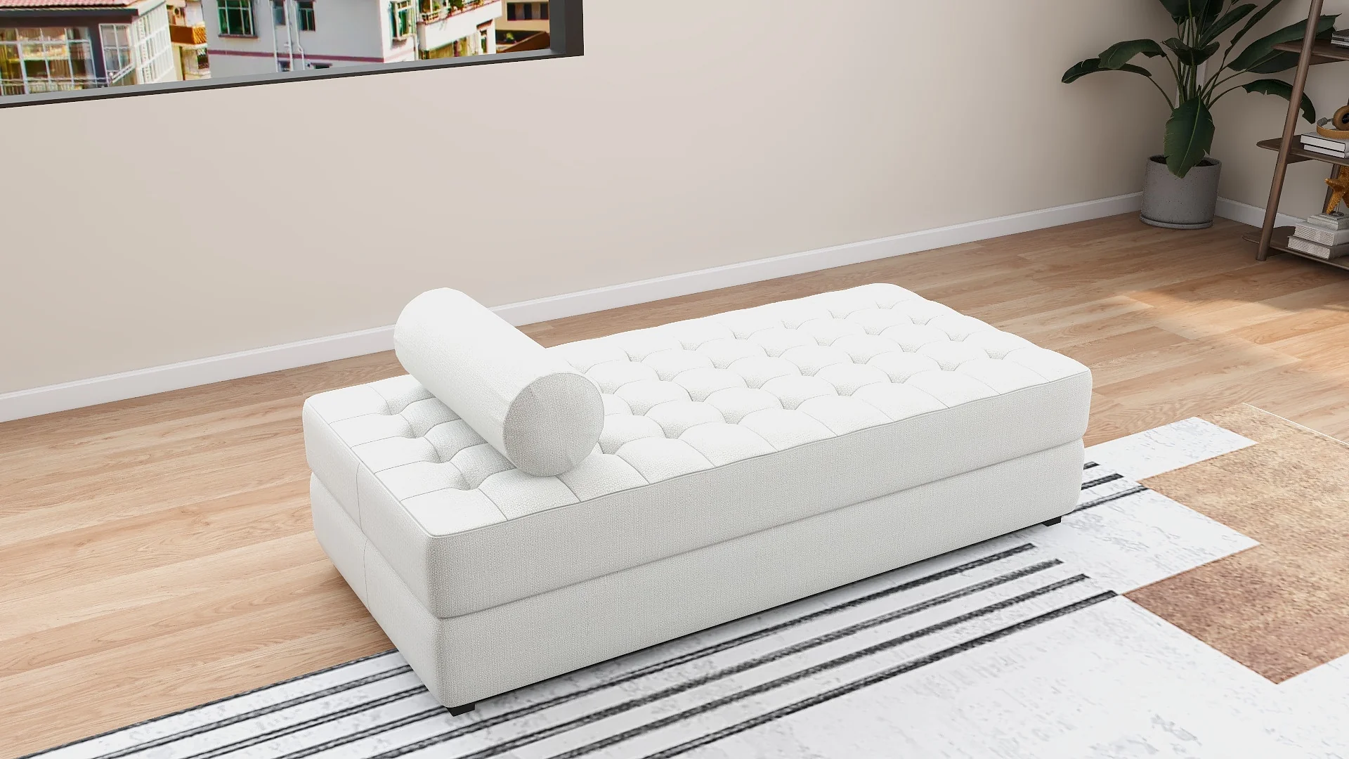 JULIET Bench Fabric Sofa - Image 5