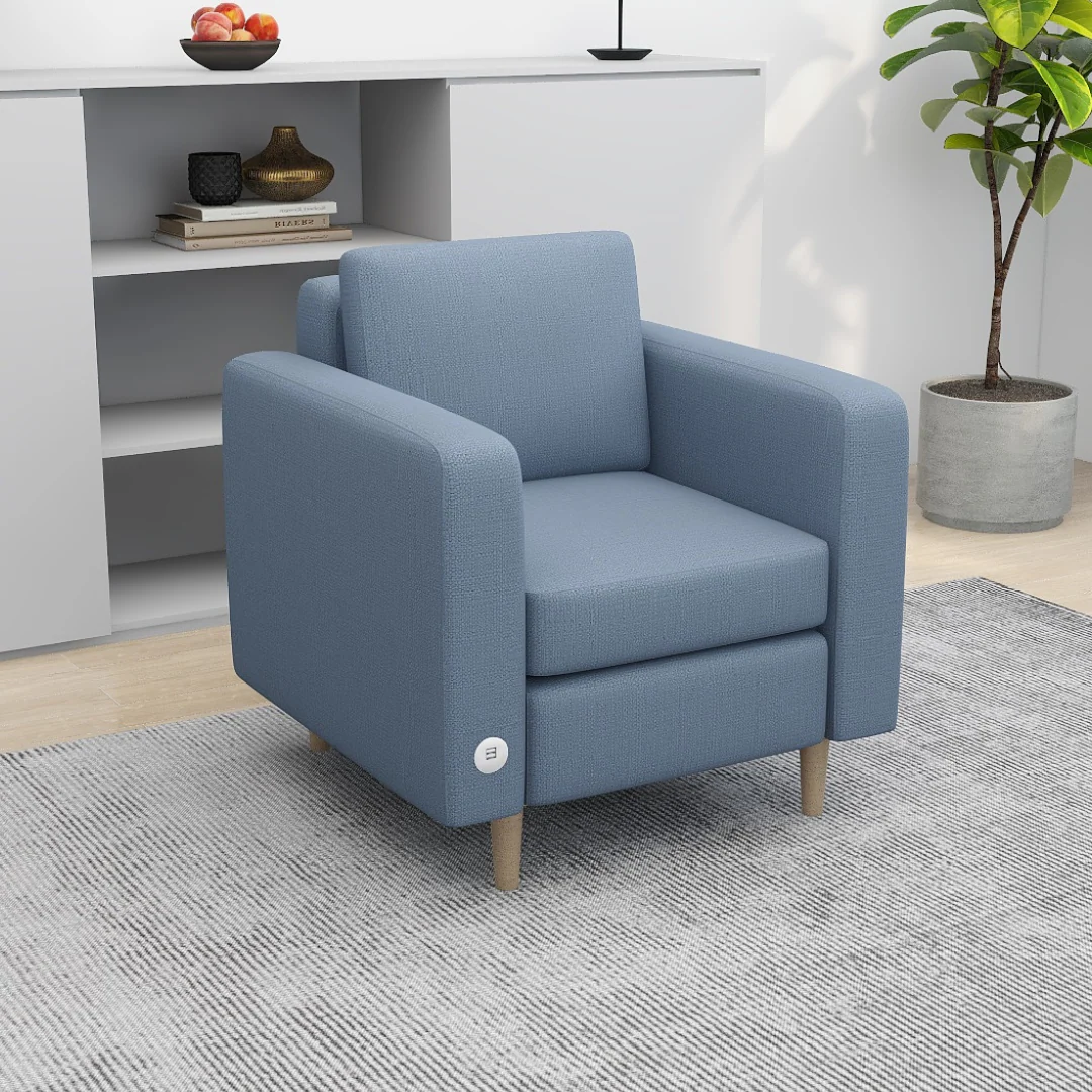 Tinker - Cocoon Series 1-Seater Fabric Sofa - Image 9