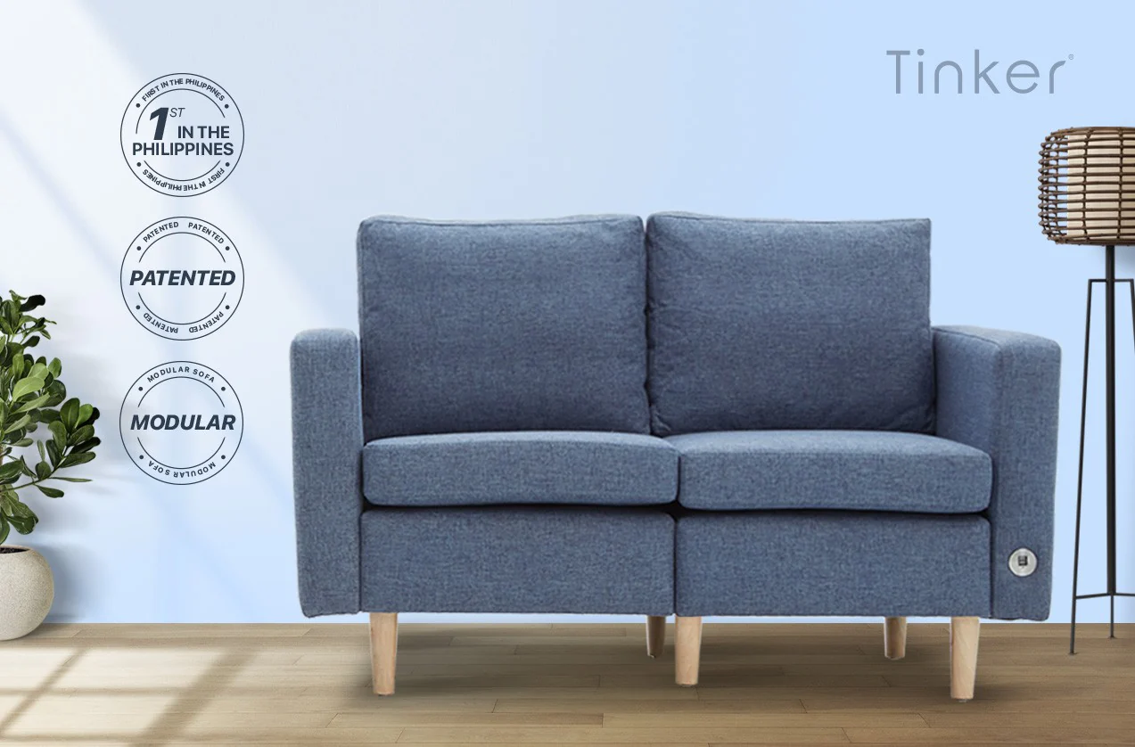 Tinker - Cocoon Series 2-Seater Fabric Sofa - Image 7