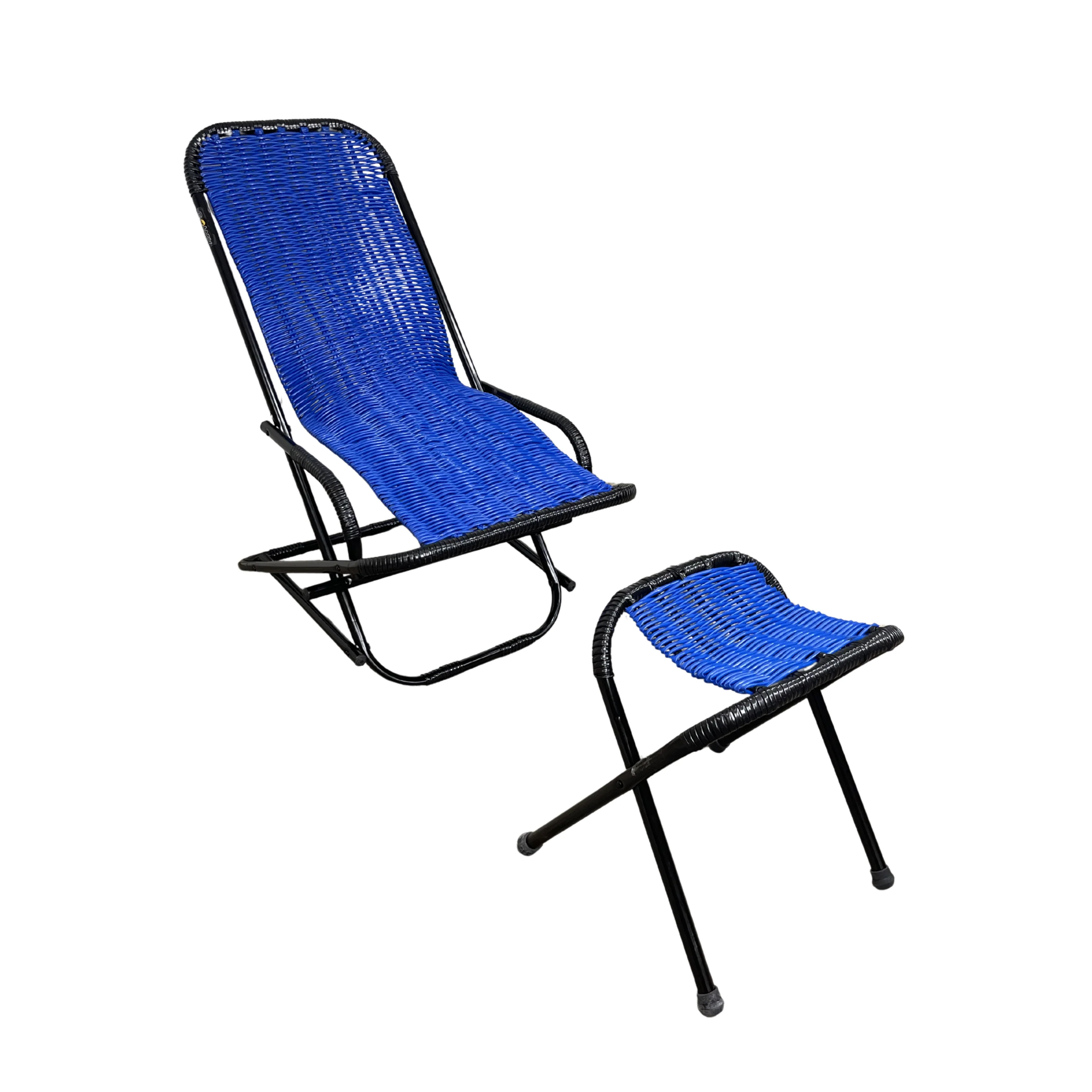 Ventilated Rocking Chair With Stool - Image 10