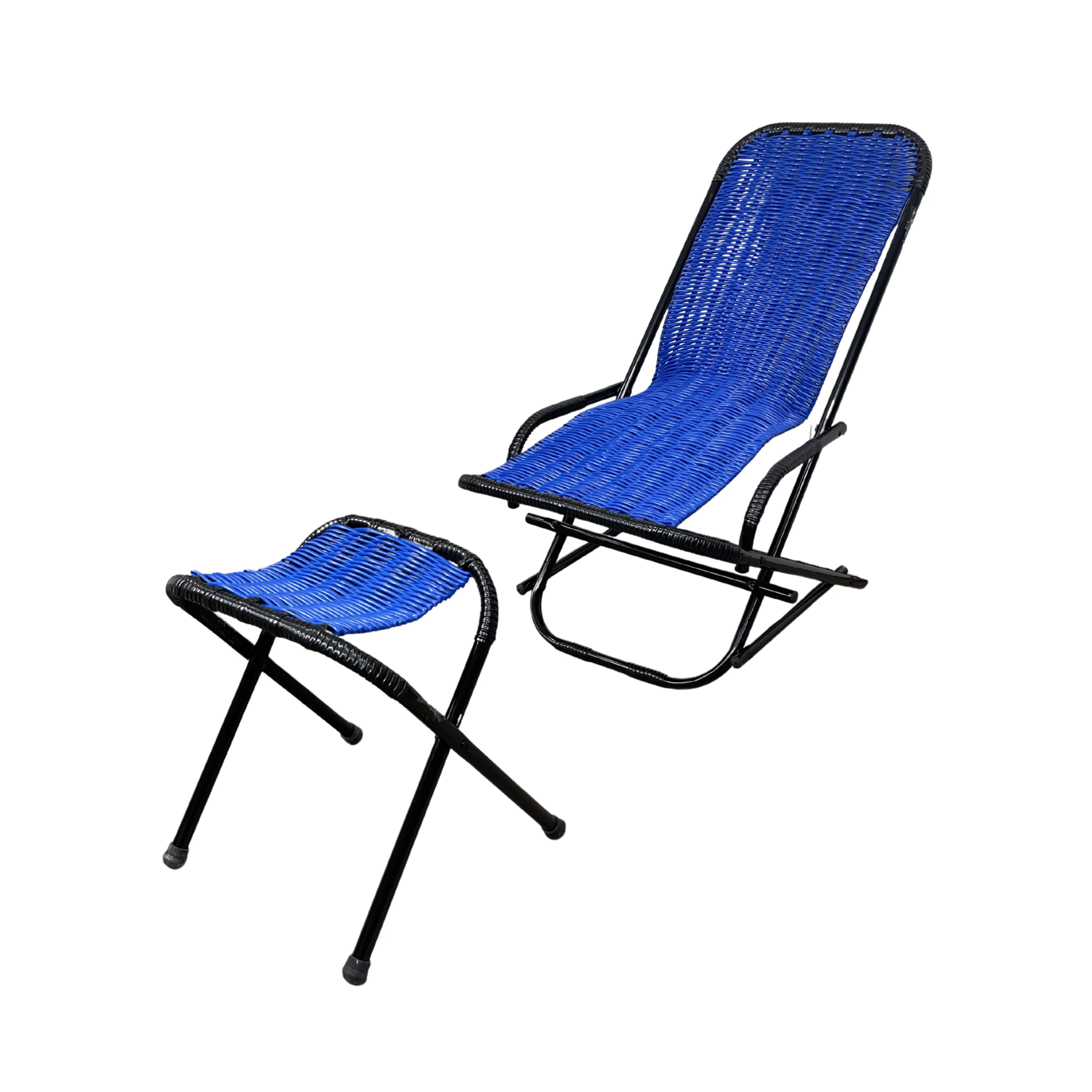 Ventilated Rocking Chair With Stool - Image 12