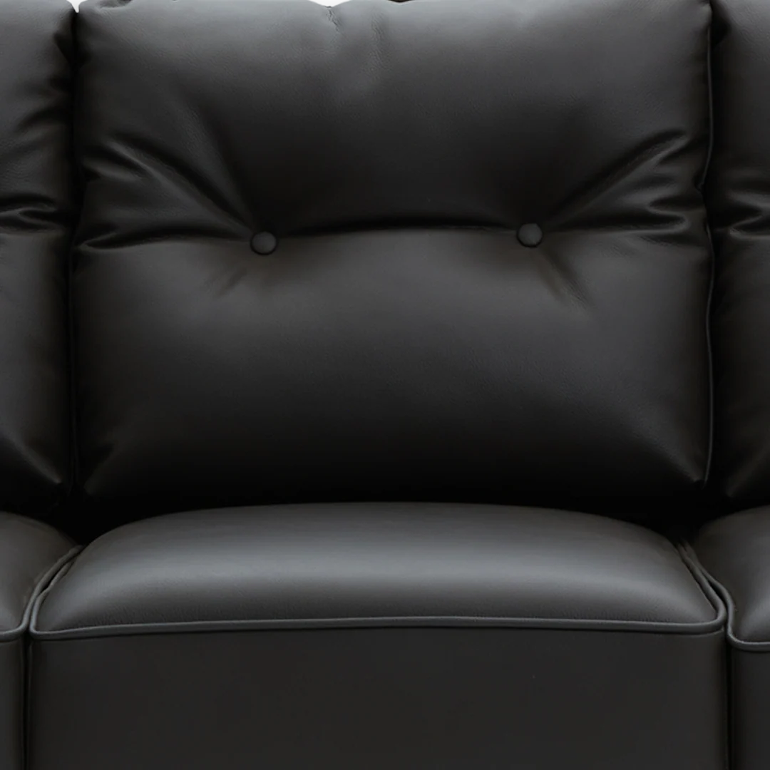 Willy 2-Seater Leather Sofa - Image 5